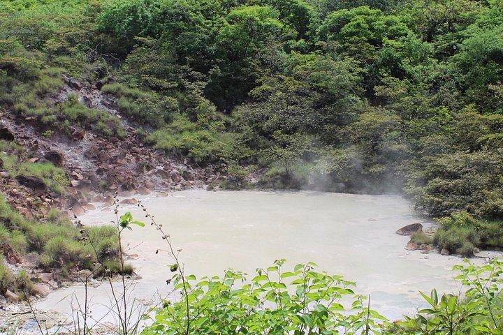Active Volcano Hike and Waterfall