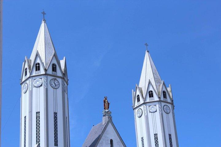 サンタ ロサ デ カバルと温泉の日帰り旅行