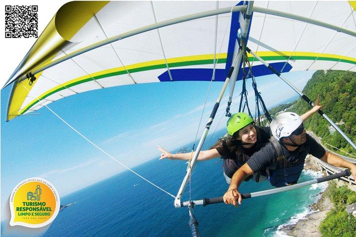 Experience Parapente or Asa-Delta in Rio de Janeiro COM video