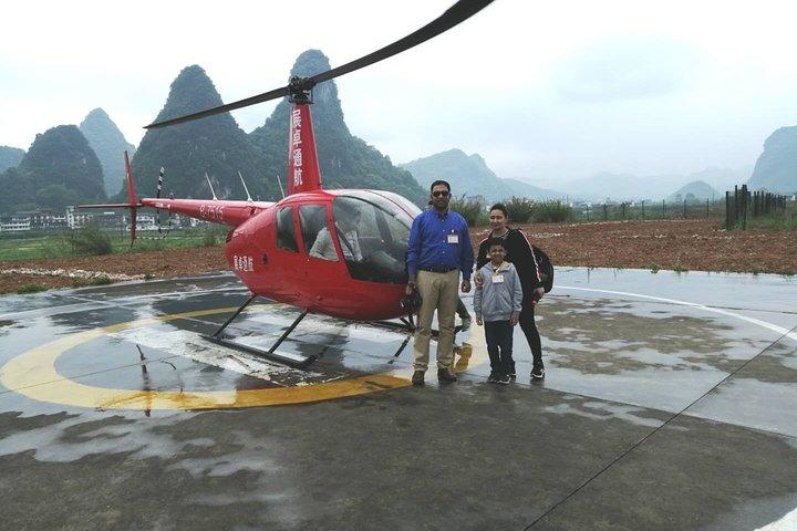 Ticket für die Yangshuo-Hubschrauberflugtour