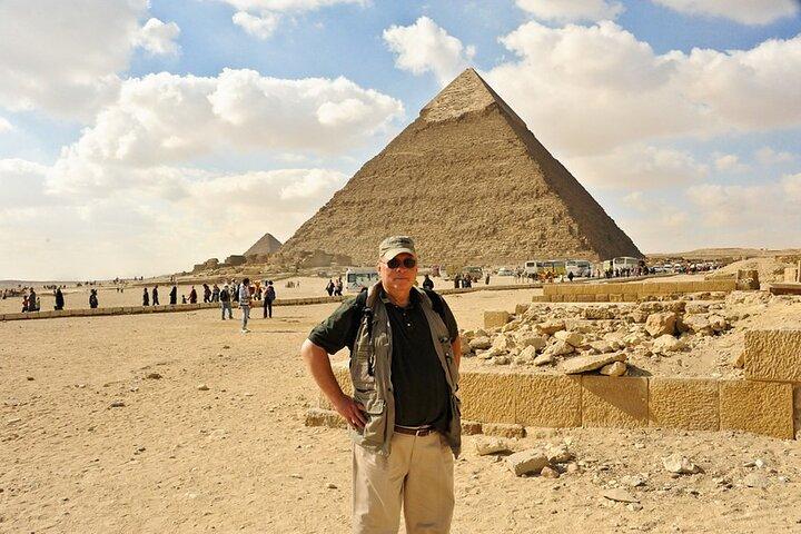 Uppehållstur till Giza-pyramiderna, Sphinx & Bazaar inklusive lunch