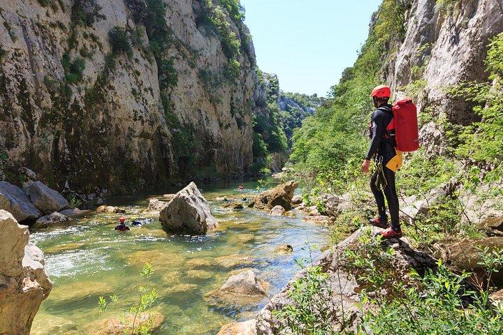 Basic Canyoning on Cetina River from Split or Zadvarje