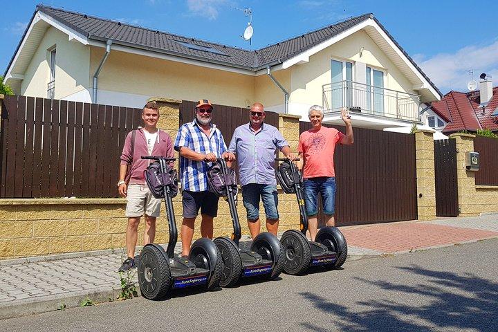Visite de la région du château de Prague en Segway, eScooter ou Trike