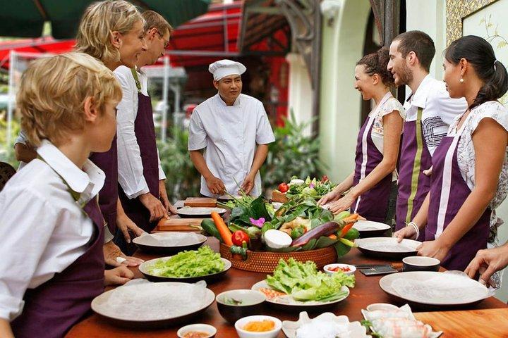 Halvdags matlagningsupplevelse i Hanoi