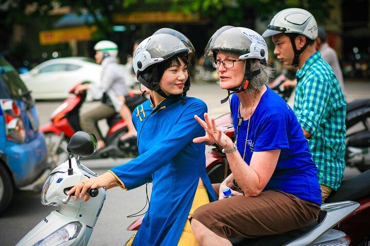 Halve dag West Lake Route van Hanoi op motor