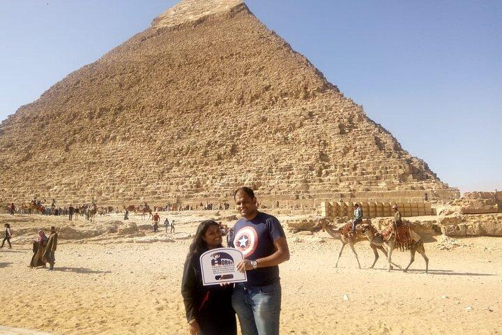 Privat rundtur TILL Giza-pyramiderna och Egyptiska museet
