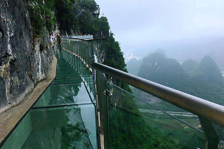 Yangshuo Ruyi-piek en kabelbaankaartje