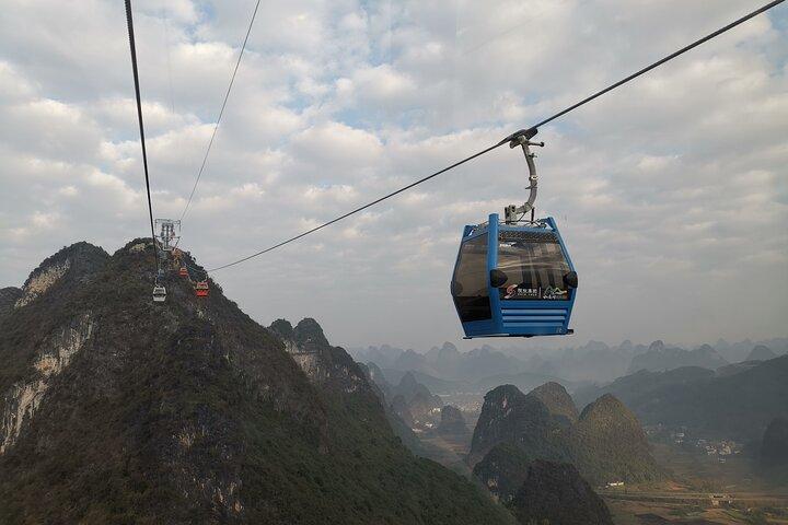 Halbtägiger Yangshuo Ruyi Peak mit dem englischsprachigen Fahrer vom Yangshuo Hotel