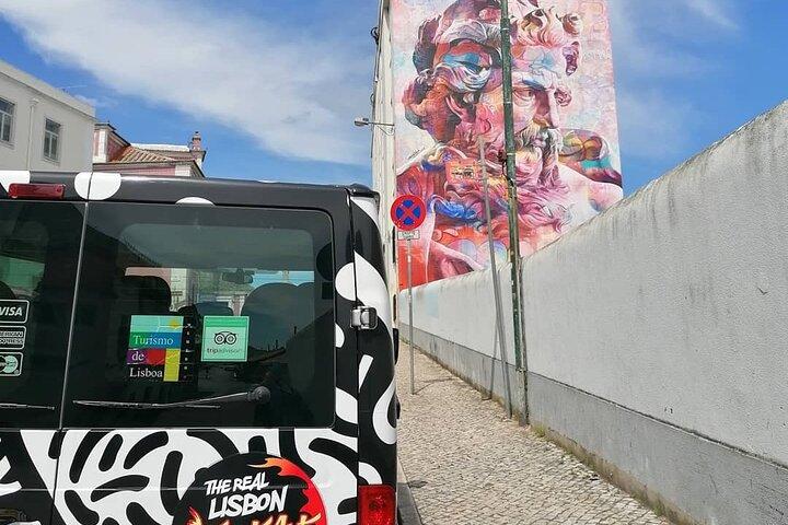 Le Real Lisbon Street Art Visite guidée privée en minivan