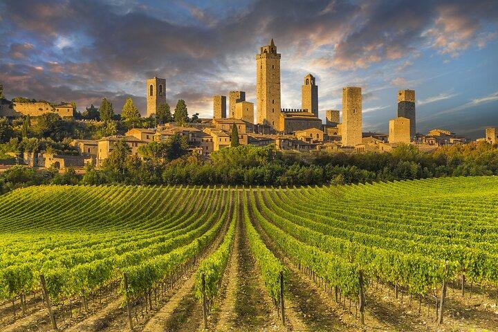 Livorno Shore Excursion: Privat dagstur til Siena og San Gimignano