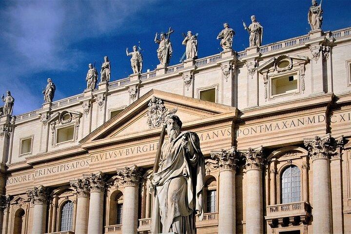 Visita guiada privada de la basílica de San Pedro