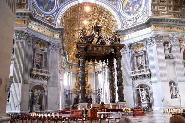 Visita guiada privada de la basílica de San Pedro