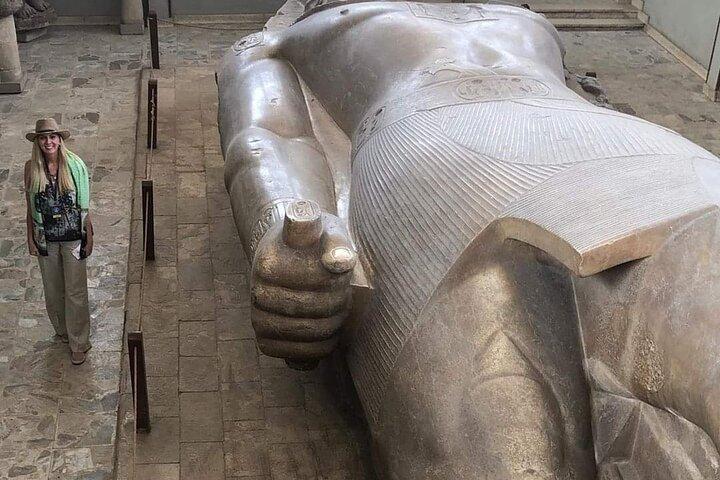 Tour privato di 8 ore delle piramidi di Giza, Memphis, Sakkara e Dahshur con pranzo