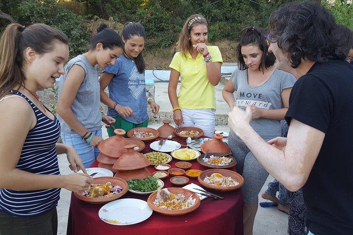 Privat Tagine-madlavningskursus i Chefchaouen med frokost
