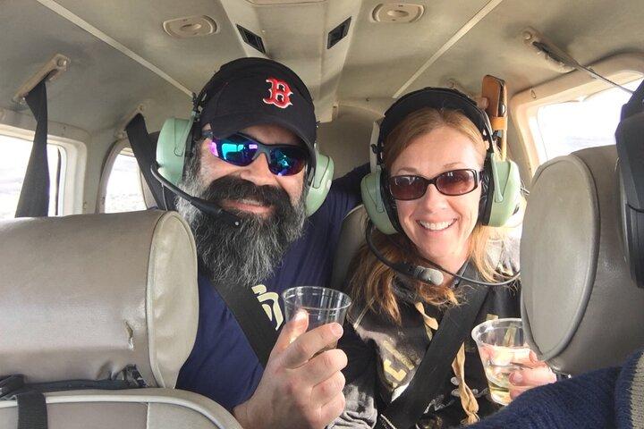 New Orleans VIP Rundflug mit Champagner & Pralinen oder Wein & Käse