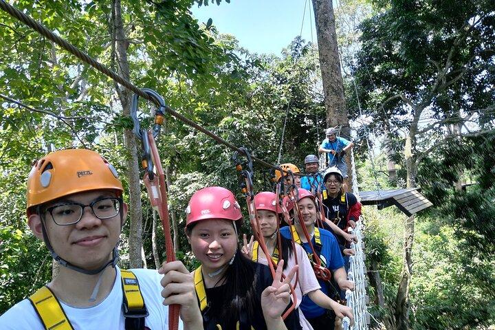 Jungle Xtreme Zipline 16 Platforms Tour From Koh Samui