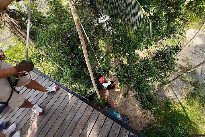 Jungle Xtreme Zipline 16 Platforms Tour From Koh Samui