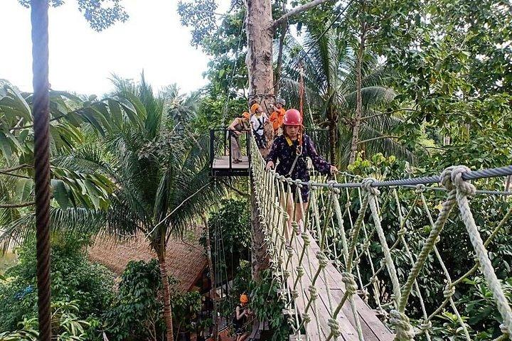 Jungle Xtreme Zipline 16 Platforms Tour From Koh Samui
