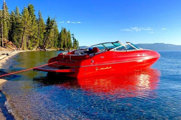 Private Boat Charter Emerald Bay i Grateful Red