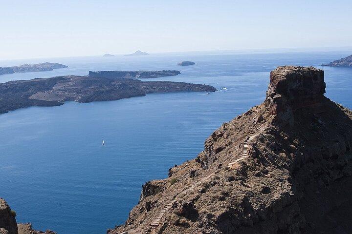 Caminhada de meio dia em Santorini