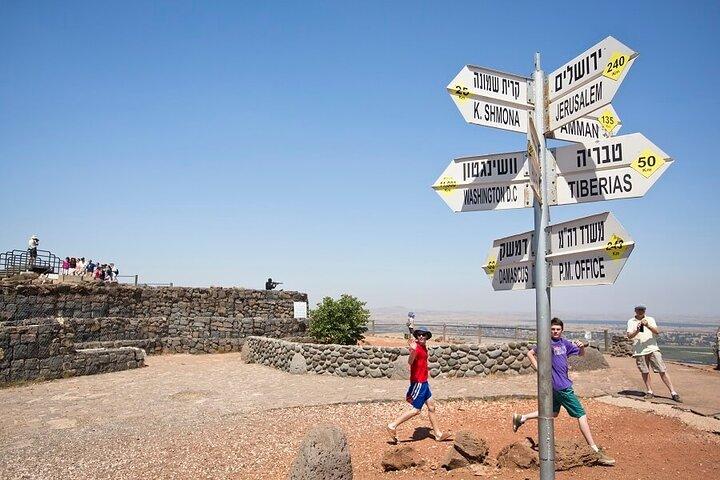 Viagem diurna às Colinas de Golã saindo de Jerusalém
