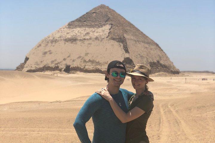 Tur till Memphis, Sakkara och Dahshour-pyramiderna med egyptisk lunch från Kairo