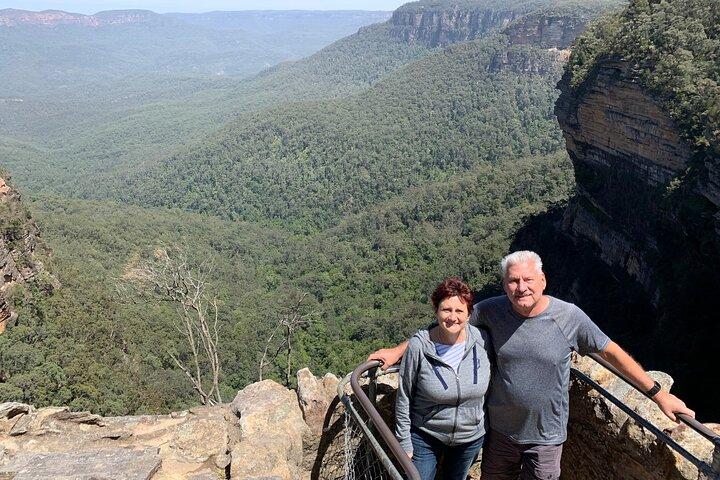 Excursión privada a las montañas azules desde Sídney y opción del parque de animales australiano Featherdale