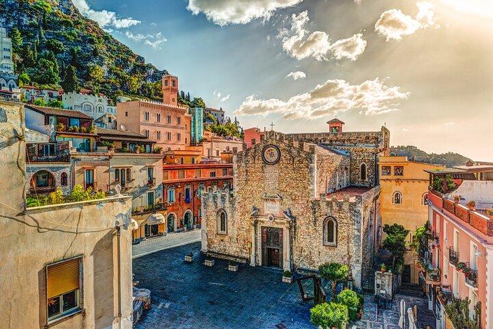 Le meilleur de la Sicile orientale: visite privée de Taormina et Castelmola au départ de Giardini Naxos