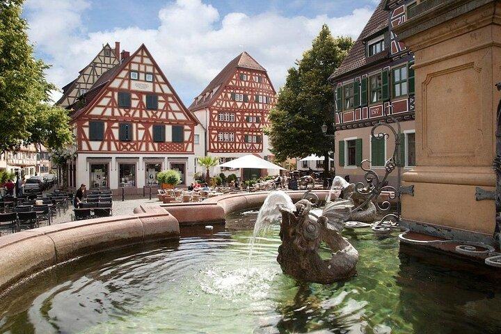 from Frankfurt: ハイデルベルク、メルセデス博物館／シュヴェツィンガー・シュロス
