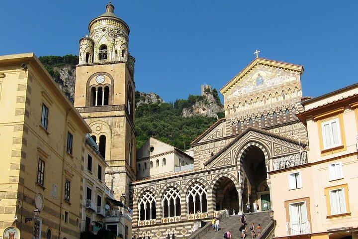 Tour privado pela costa de Amalfi com visita a Positano, Amalfi e Ravello