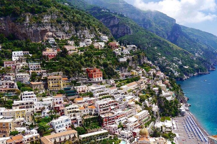 Tour privado pela costa de Amalfi com visita a Positano, Amalfi e Ravello