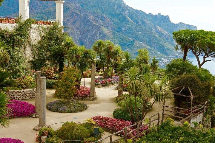 Tour privado pela costa de Amalfi com visita a Positano, Amalfi e Ravello