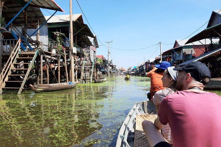 Excursion d'une demi-journée Village de pêcheurs Kampong Kleang Tonle Sap Lake Tours
