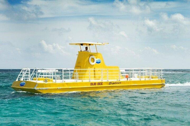 Hop-on Hop-off City Tour Cancun e submarino de fundo de vidro