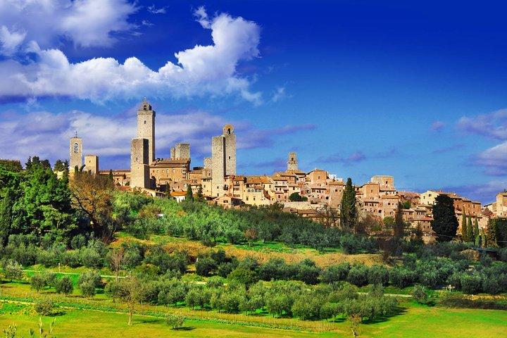 Privé dagtocht naar Siena, San Gimignano, Chianti en Pisa, vanuit Florence