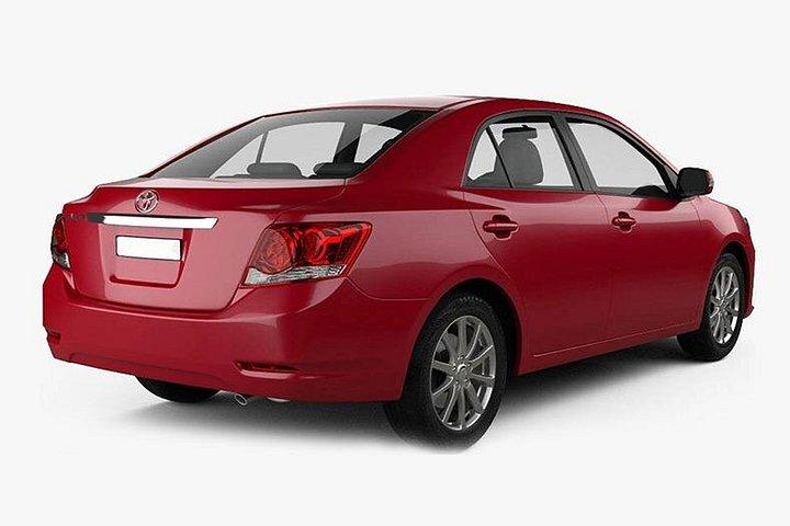 時間による運転手付きの標準的なレンタカー