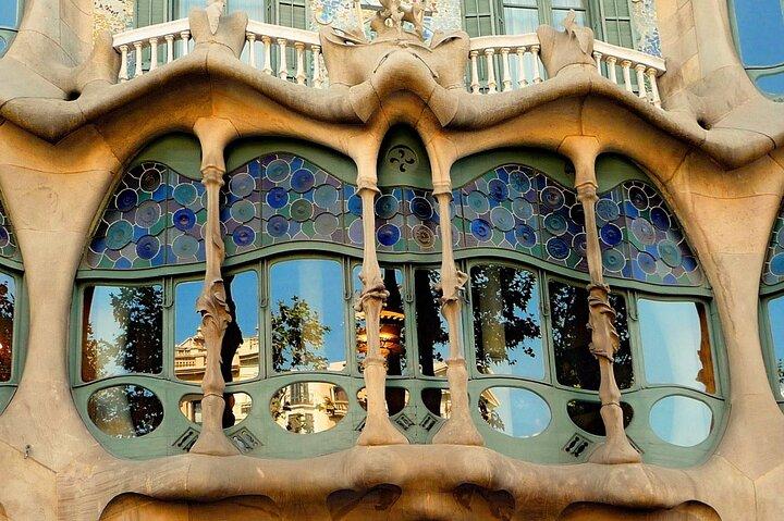 Barcelona på 1 dag: Sagrada Familia, Park Guell, Old Town & Pickup