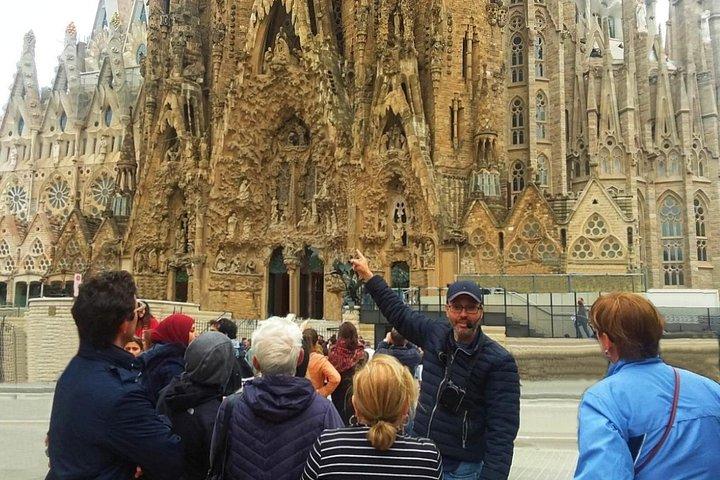 Privétour Park Guell en Sagrada Familia met ophalen bij hotel