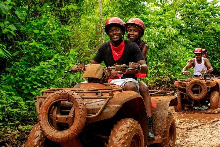Passeio Adrenalina com ATV, Tirolesas e Cenote de Cancún