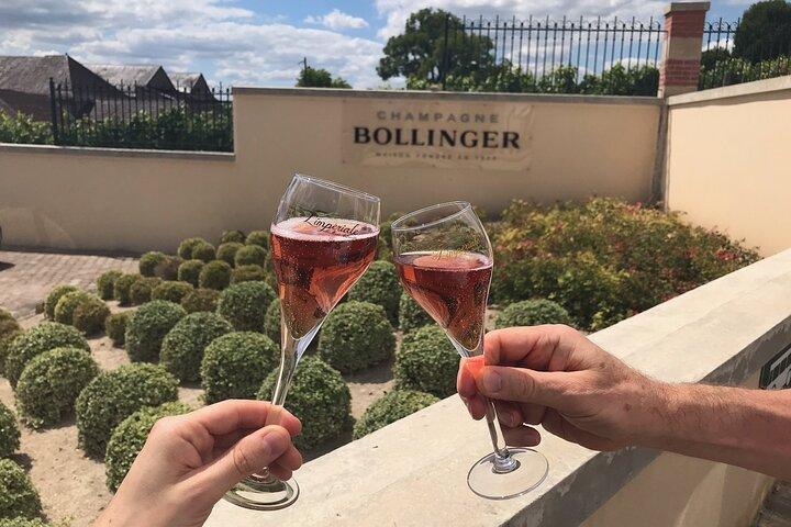 Epernay e vinhedos com degustação de champanhe