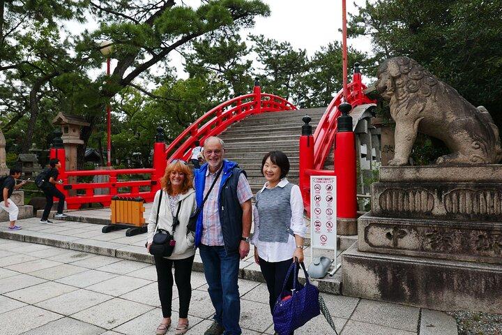 Osaka Castle en Sumiyoshi Taisha Shrine Privétour van een halve dag