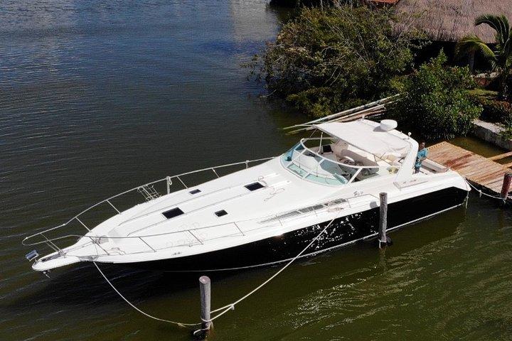 カンクン ヨット レンタル BEATIFUL YACHT 46FT, 15 PAX MAX 25P6