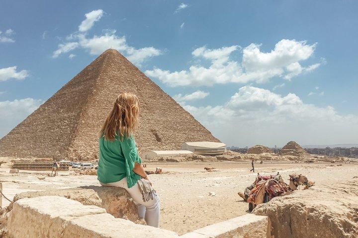 Private Full Day Tour naar de Piramides van Giza, Sphinx, het Koptisch Cairo en het Islamitische Cairo