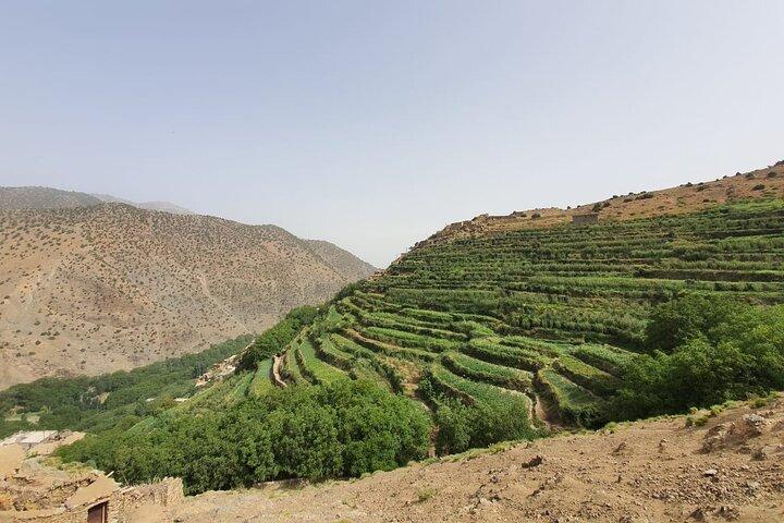 two days valley trek in the Atlas mountains
