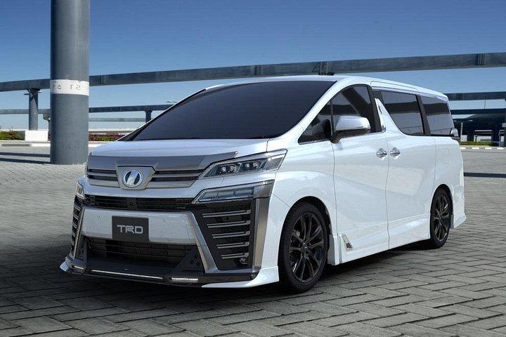 出発プライベートトランスファー：大阪市から関西空港KIXへのビジネスバン