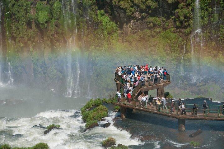 De brasilianske Iguazu-vandfald
