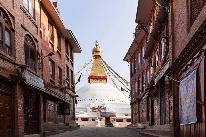 Tour Privado de 4 Locais Patrimônios da UNESCO em Kathmandu de carro