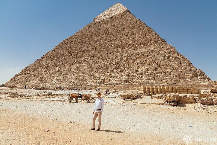Giza Pyramids, Sphinx, Sakkara & Memphis tour included Camel Ride