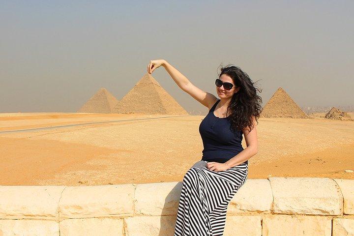 Pyramides de Gizeh, Sphinx incluent le Nil felluca Excursion d'une demi-journée