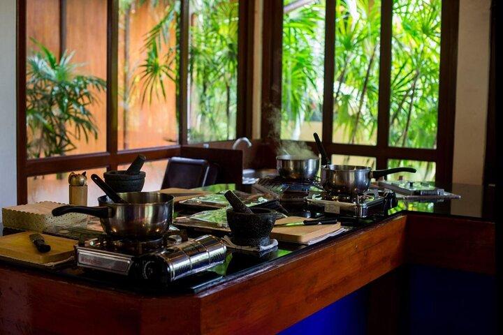 Blue Elephant Thai madlavningskursus med markedstur i Phuket